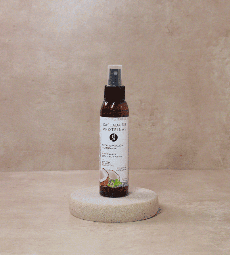 Cascada de Proteínas Coco y Kiwi