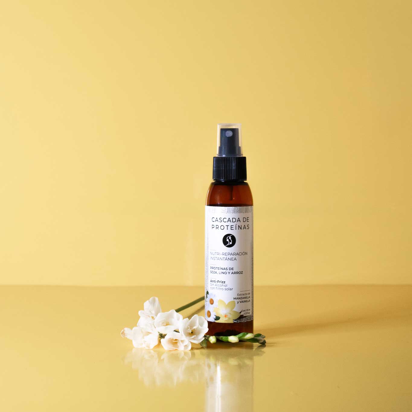 Cascada de Proteínas Manzanilla y Vainilla