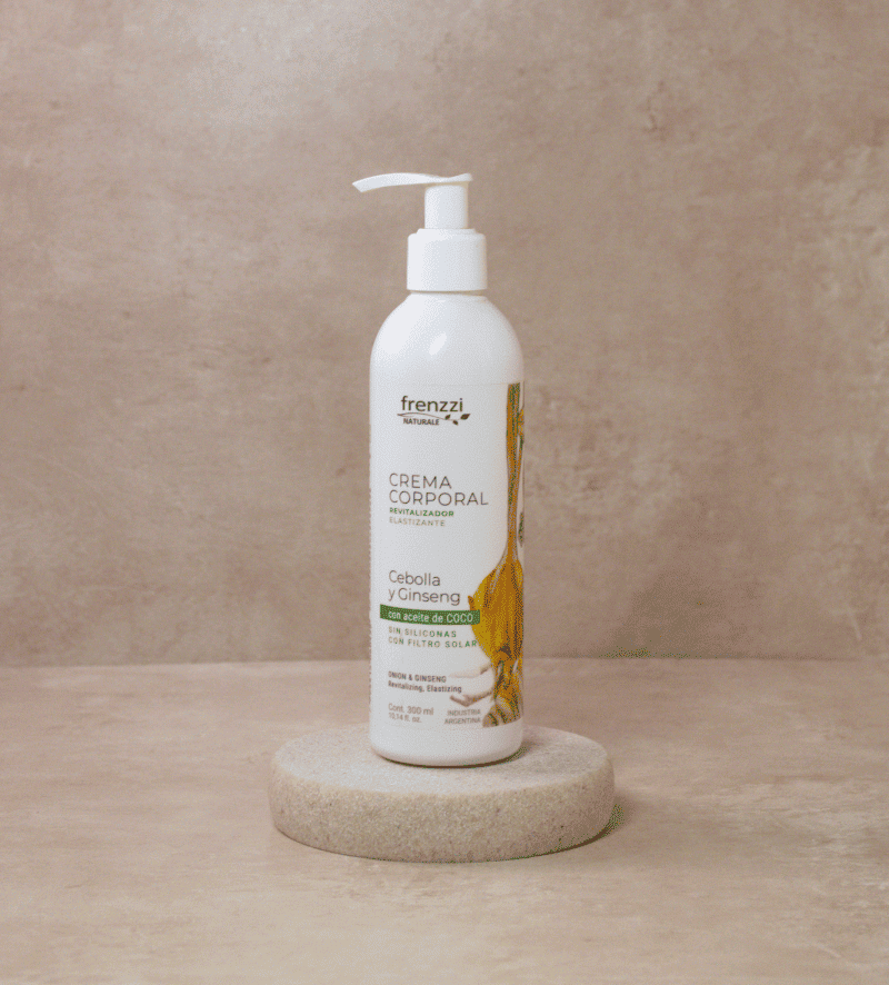 Crema Corporal Cebolla y Ginseng