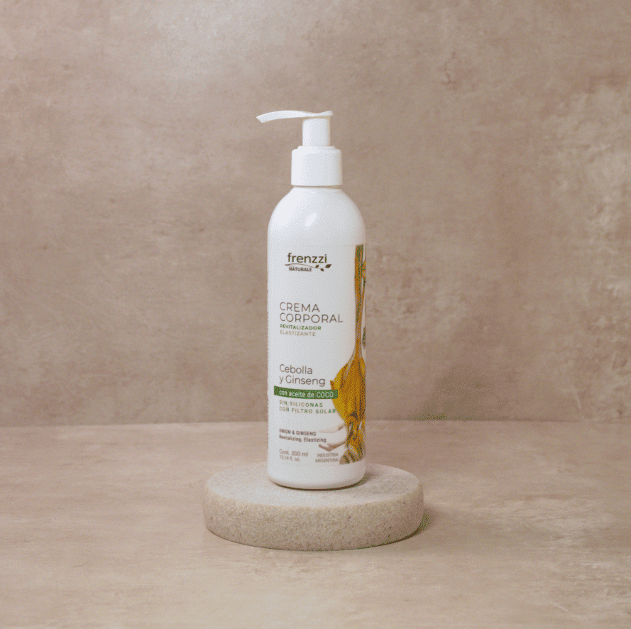 Crema Corporal Cebolla y Ginseng