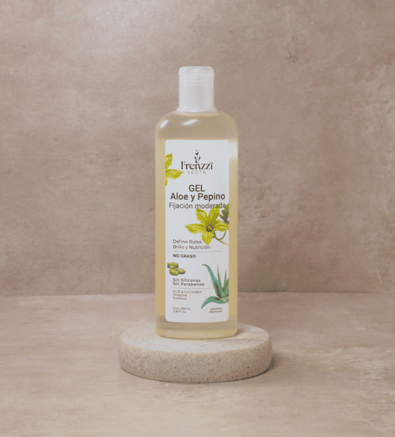 Gel de Aloe y Pepino Fijación Moderada