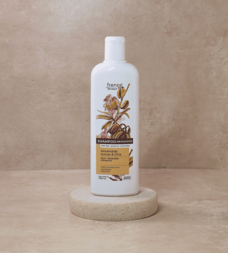 Shampoo sin sulfatos Almendras y Chía